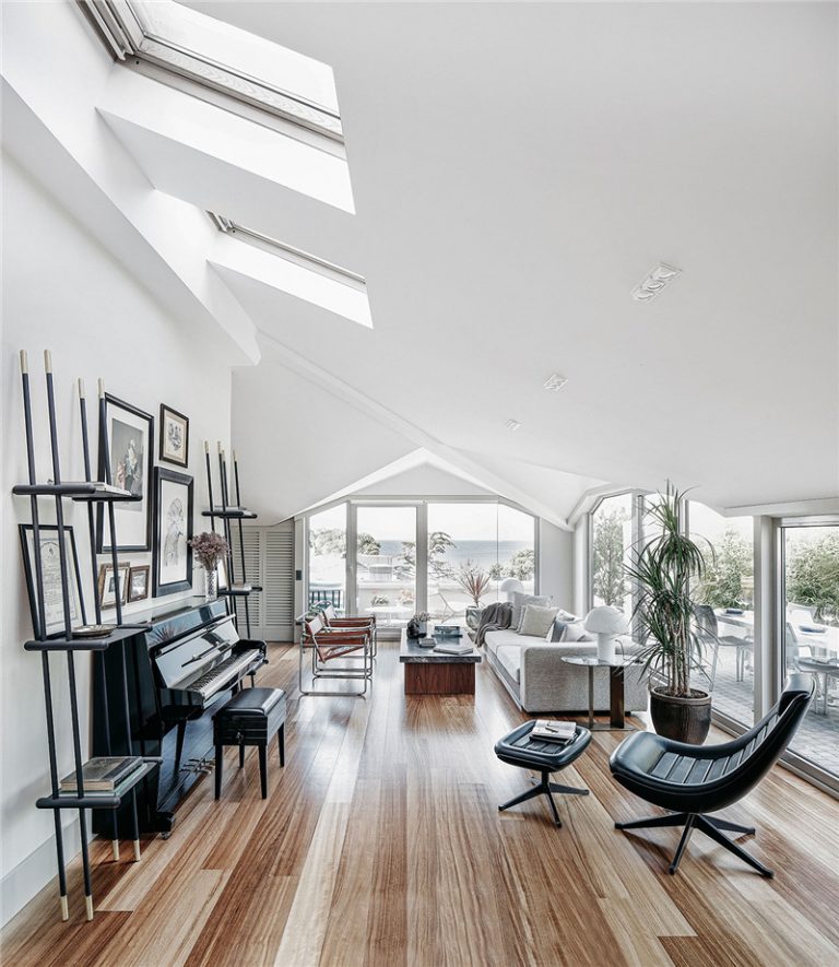 Image showcasing A mid-century modern penthouse in magical Istanbul