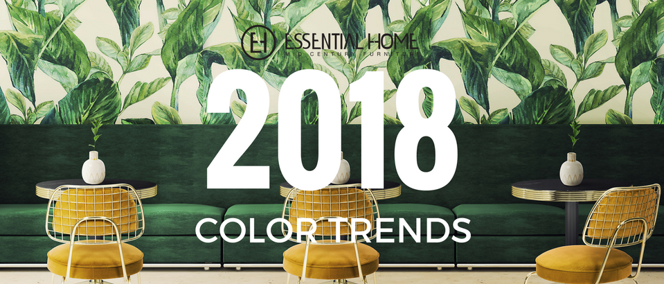 2018 Color Trends- Rocking a Green Decor in Your Mid-Century Home