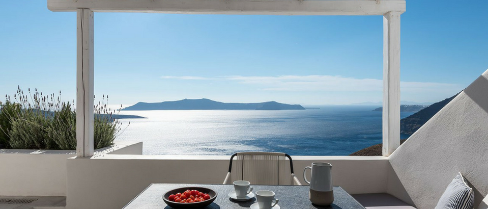 A Luxury Hotel in Santorini Revamped by Interior Design Laboratorium
