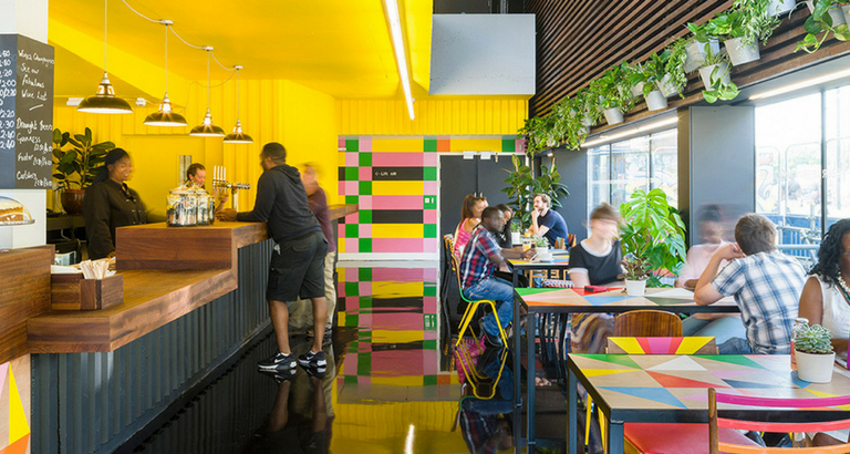 How Bernie Grant Arts Centre was Revamped by Morag Myerscough