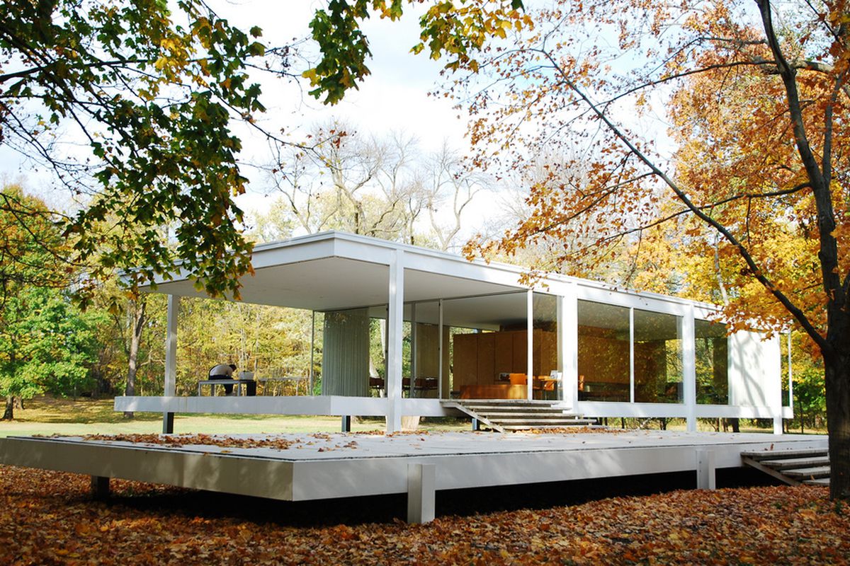 Mid-Century Modern Icons- The Farnsworth House by Mies van der Rohe
