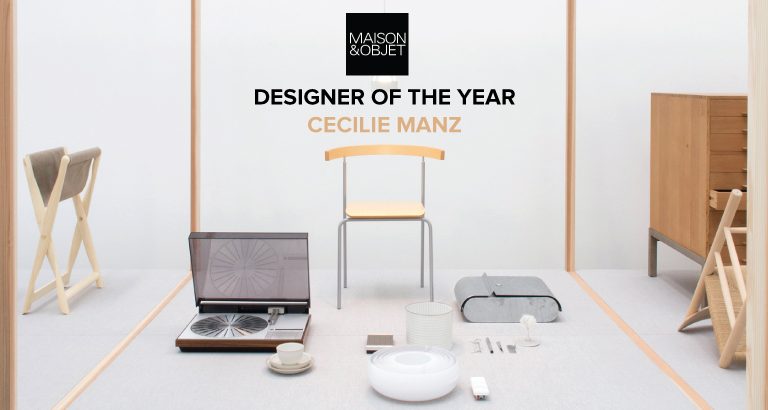 Time to Meet Maison & Objet 2018 Designer of the Year- Cecilie Manz