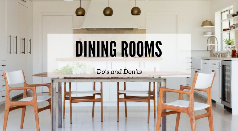 8 Dining Room Design Do's and Don'ts that'll Change Everything