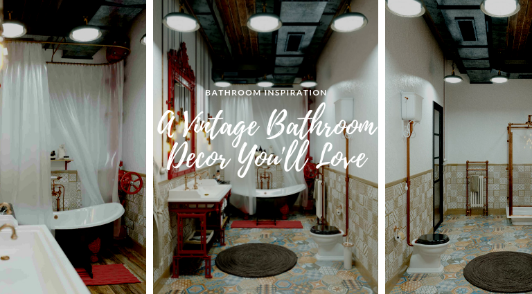 A Vintage Bathroom Decor That Will Steal Your Heart
