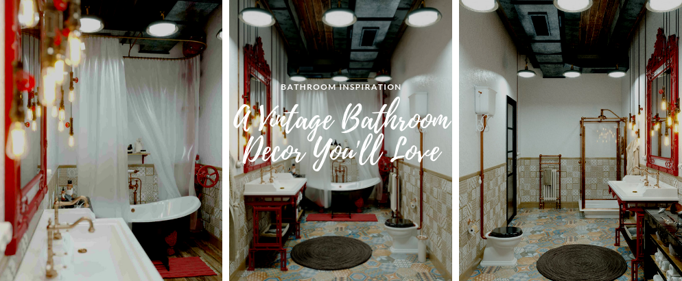 A Vintage Bathroom Decor That Will Steal Your Heart