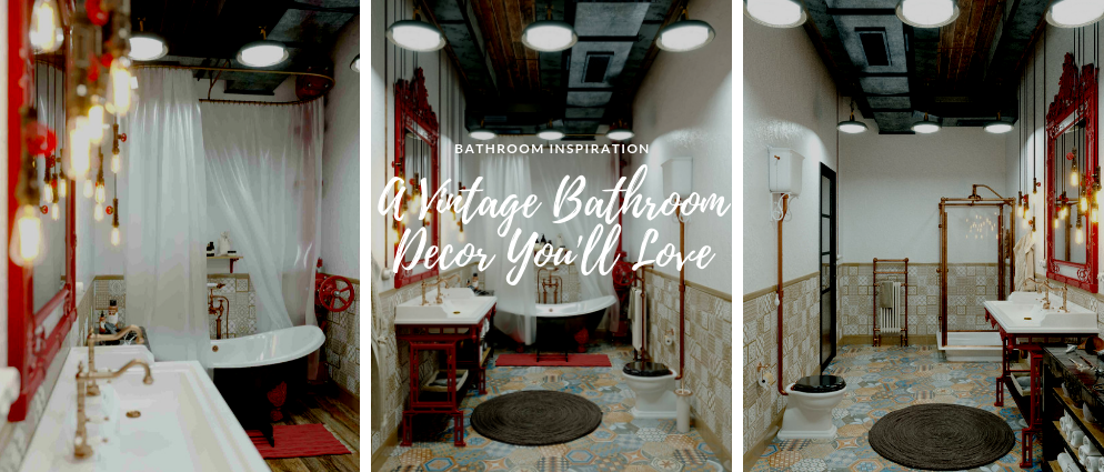 A Vintage Bathroom Decor That Will Steal Your Heart
