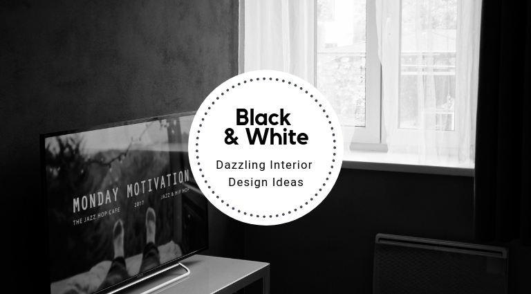Dazzling Black And White Interior Design Ideas
