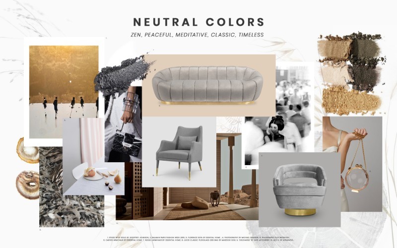 Moodboards For Days: Neutral Colors In Vintage Fashion