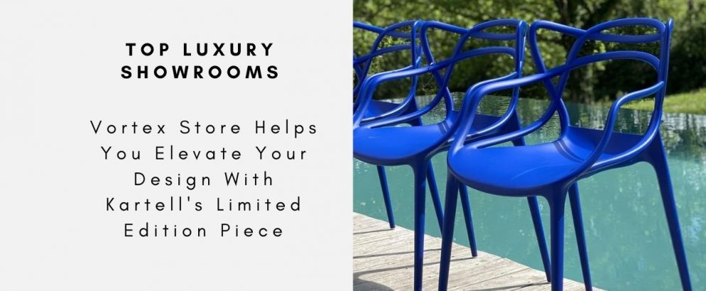 Voltex Store Helps You Elevate Your Design With Kartell's Limited Edition Piece
