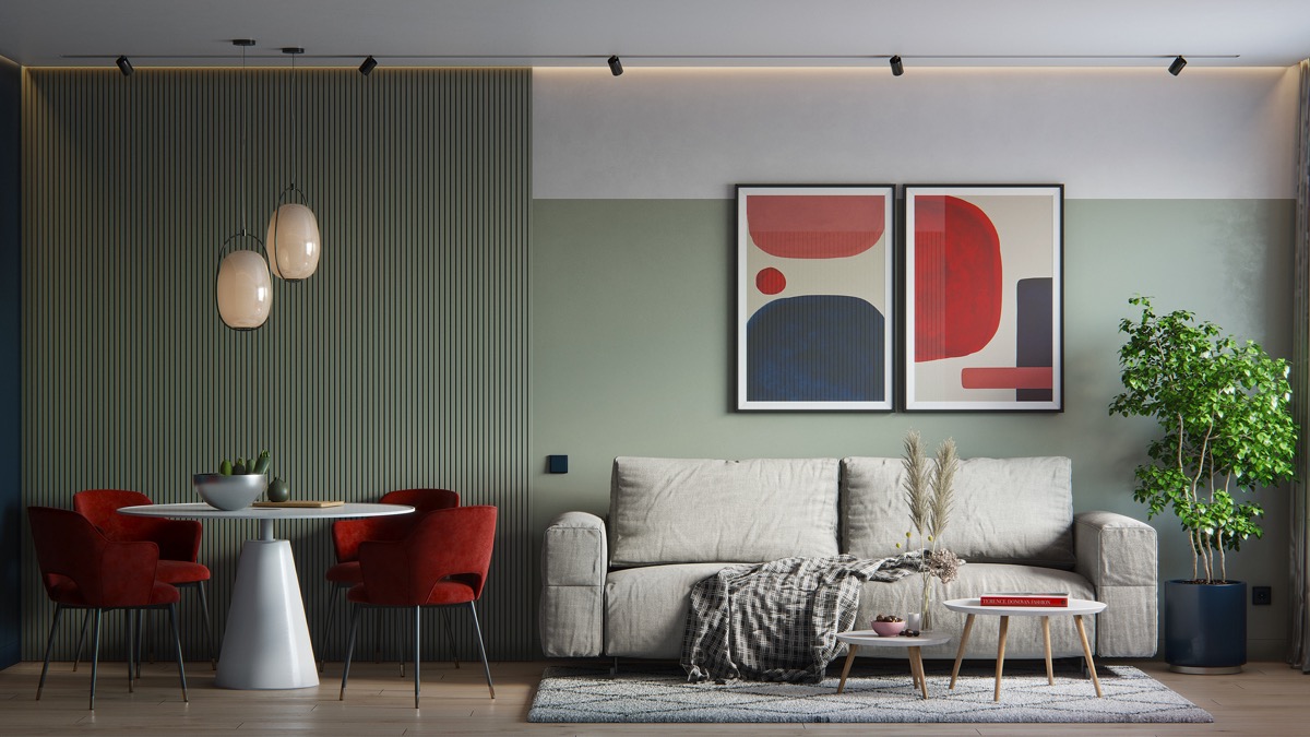 The Best Colors That Go With Green Home Decor