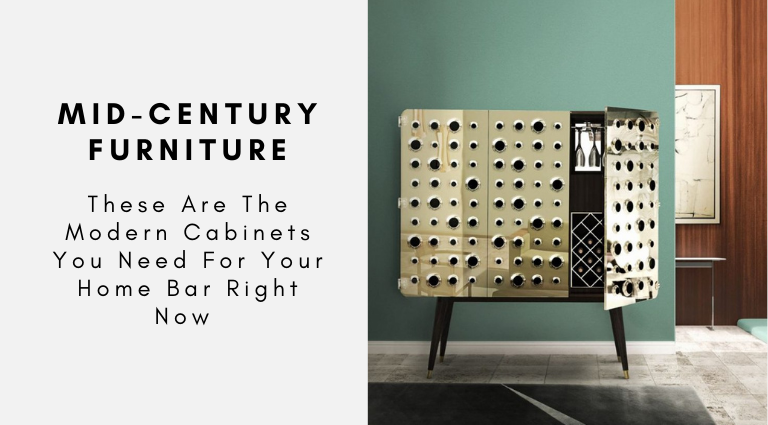 These Are The Modern Cabinets You Need For Your Home Bar Right Now