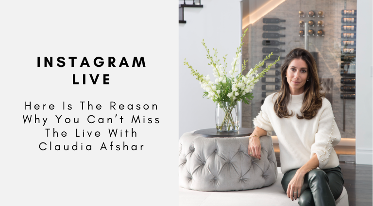 Here Is The Reason Why You Can’t Miss The Live With Claudia Afshar