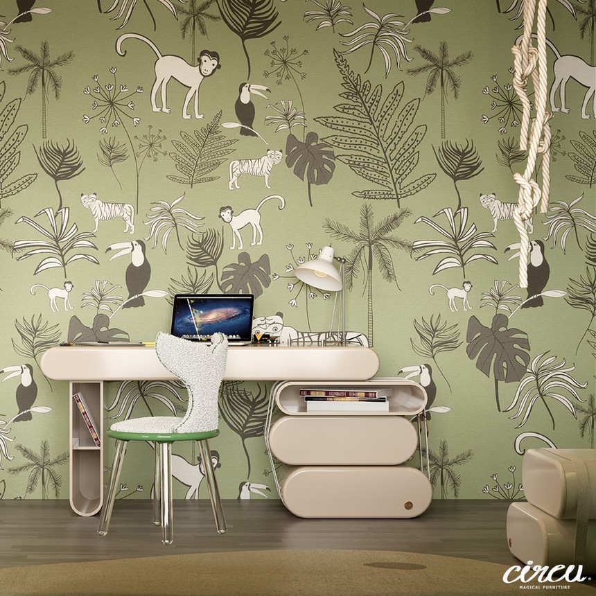 Jungle Theme Kids Room A Luxury Project Inspired By Nature_3