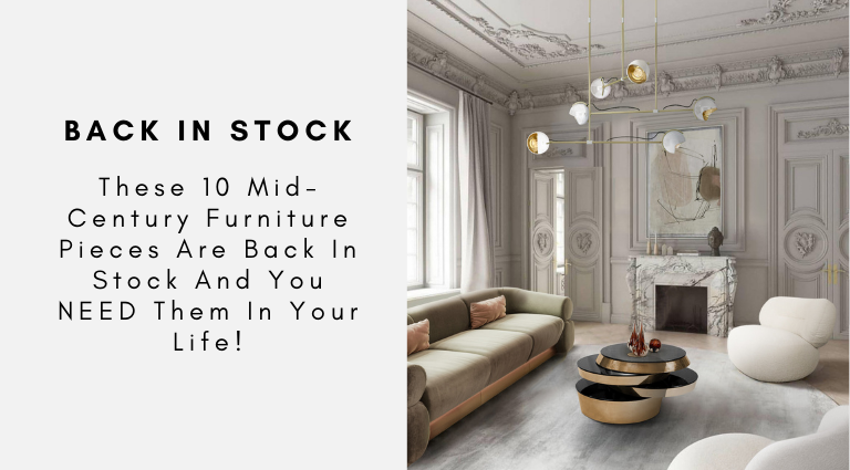 These 10 Mid-Century Furniture Pieces Are Back In Stock And You NEED Them In Your Life!