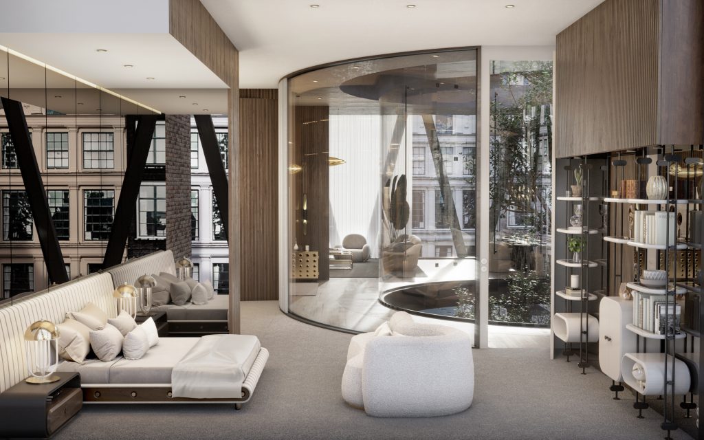 House Tour Timelessly Modern Home In Chicago With Karim Rashid's New Collection_6