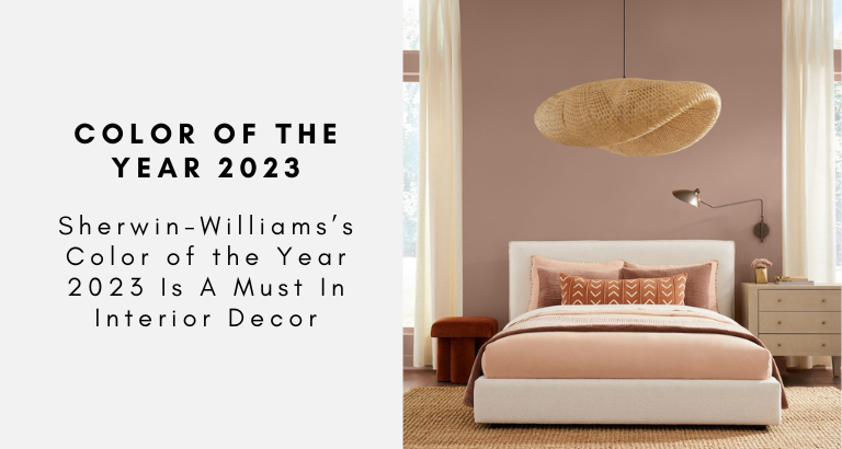 Sherwin-Williams’s Color of the Year 2023 Is A Must In Interior Decor