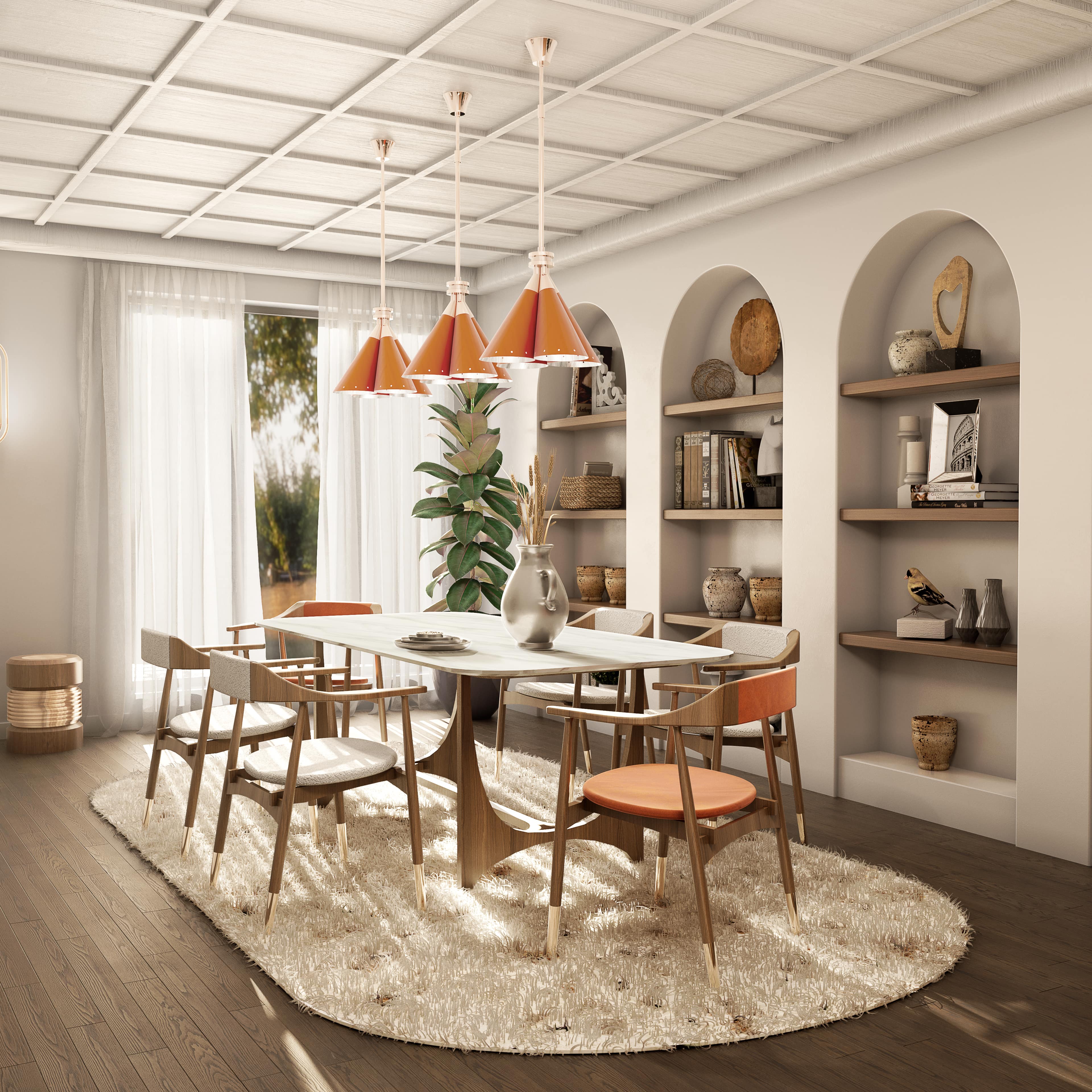 Mid-Century Modern Dining Tables for Every Decorating Style_!