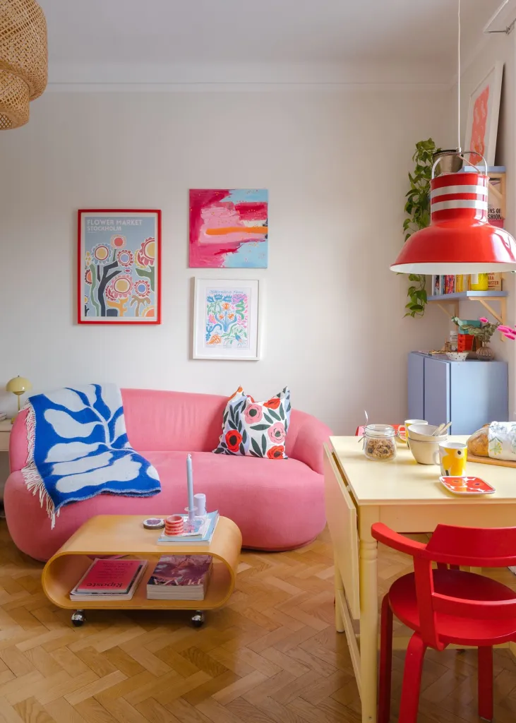 12 Pink Sofa Living Room Ideas For A Warm Yet Bold Effect