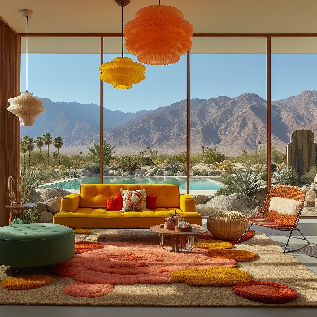 How to Decorate a Living Room with Mid-Century Luxury Design-2.