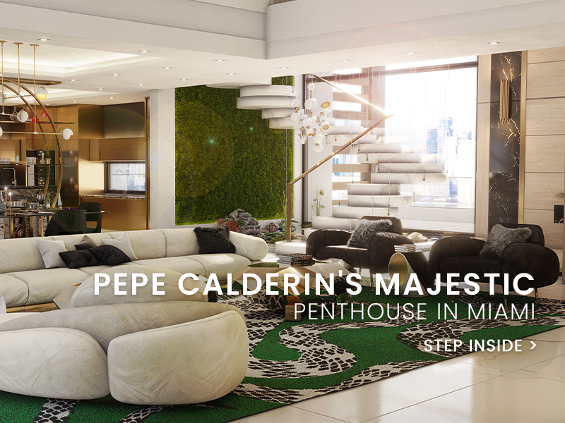Pepe Calderin's Majestic Million Dollar Penthouse in Miami
