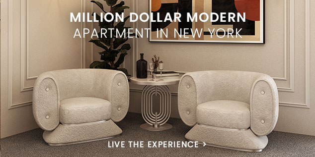 Million Dollar Modern Apartment in New York, Essential Home, mid century design, mid century modern furniture, mid century modern homes
