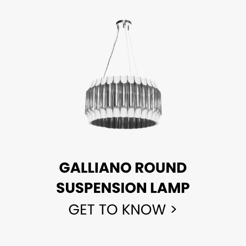 GALLIANO ROUND SUSPENSION LAMP