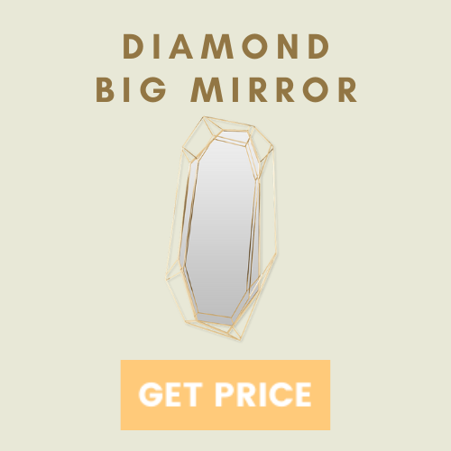 diamond big mirror