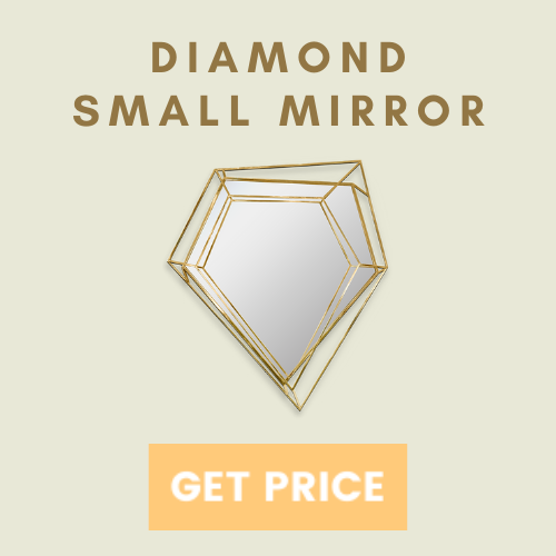 diamond small mirror