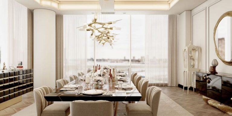 Modern Luxury Dining Room Ideas 10