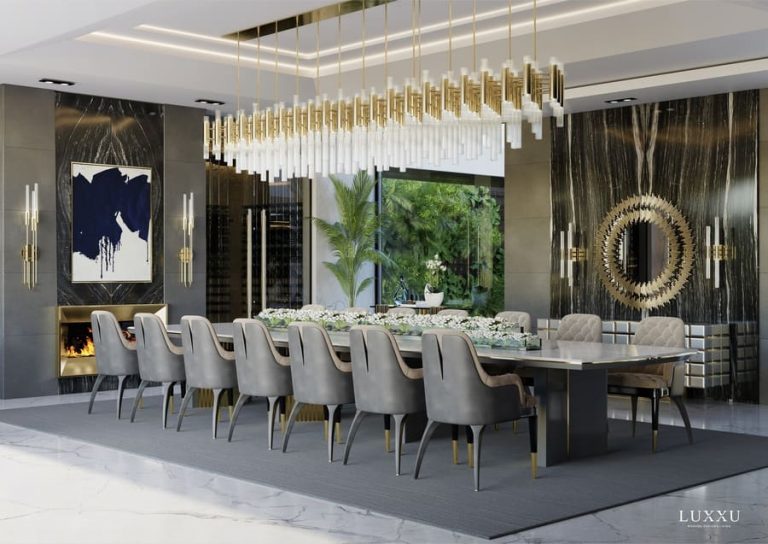 Modern Luxury Dining Room Ideas 7