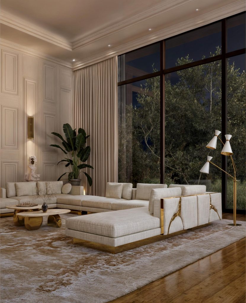 Top 10 Luxury Furniture Brands   BL 1024 LapiazSofa Night 02 831x1024