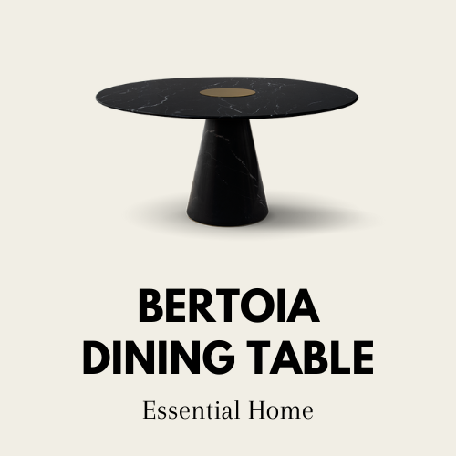 bertoia dining table