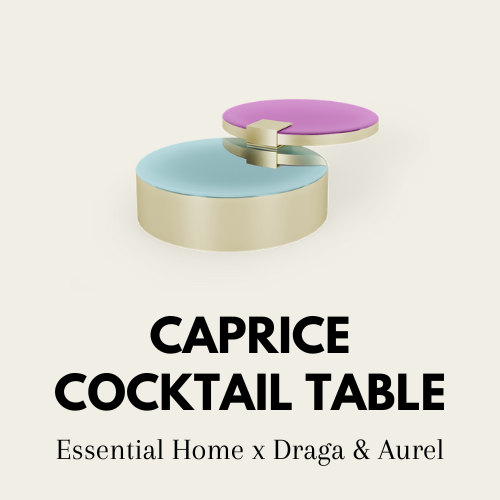 caprice cocktail table