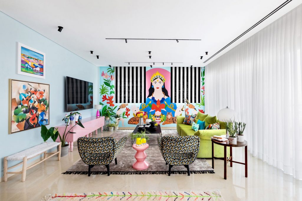 eclectic living room 1 1024x683