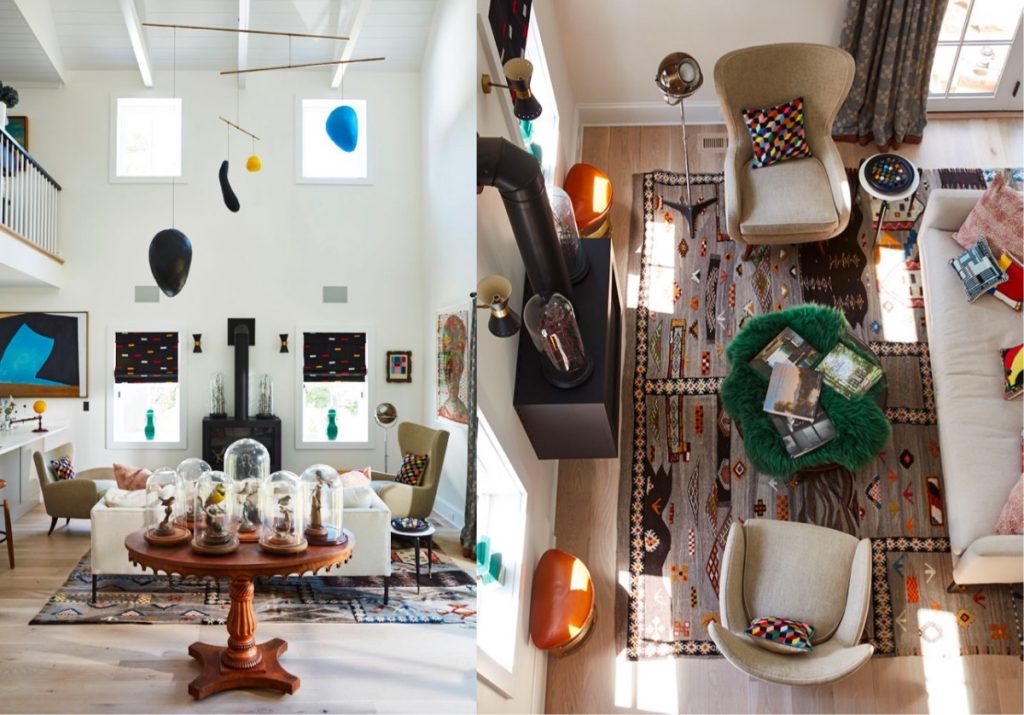 eclectic living room accessories 1024x715