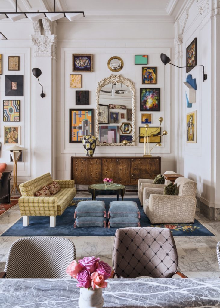 eclectic living room ideas 731x1024