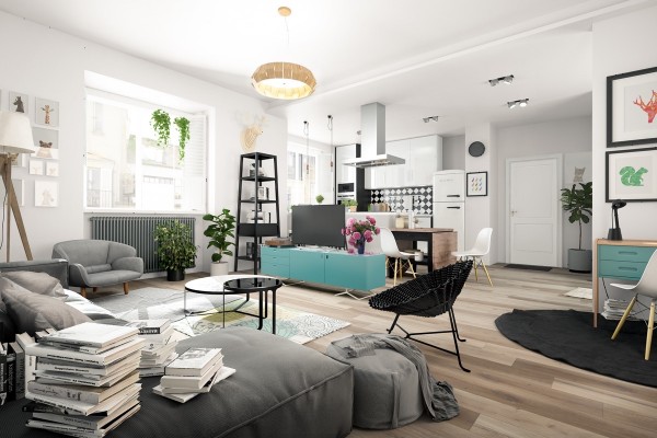 blue and black nordic decor 600x400 1
