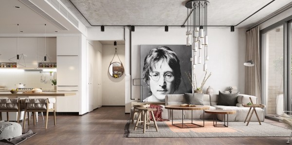 john lennon interior decor 600x298 1