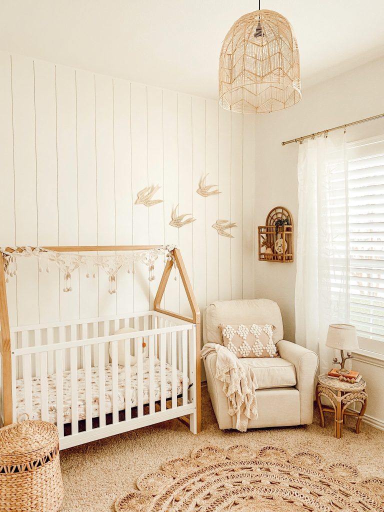 12 Boho Nursery Décor Ideas That Are Cute Enough to Copy   3 768x1024