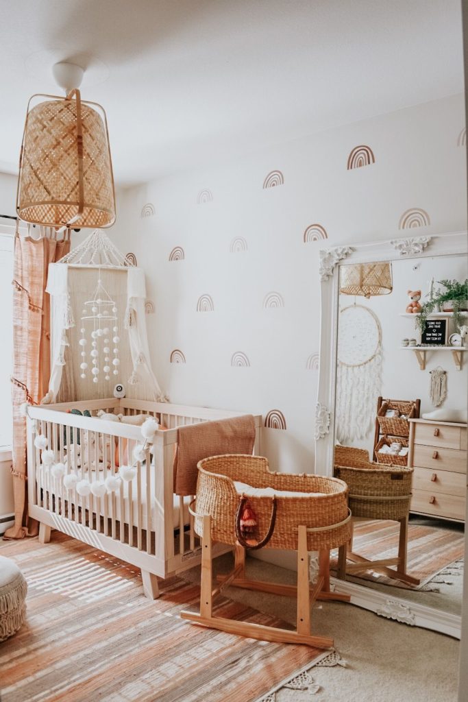 12 Boho Nursery Décor Ideas That Are Cute Enough to Copy   4 683x1024