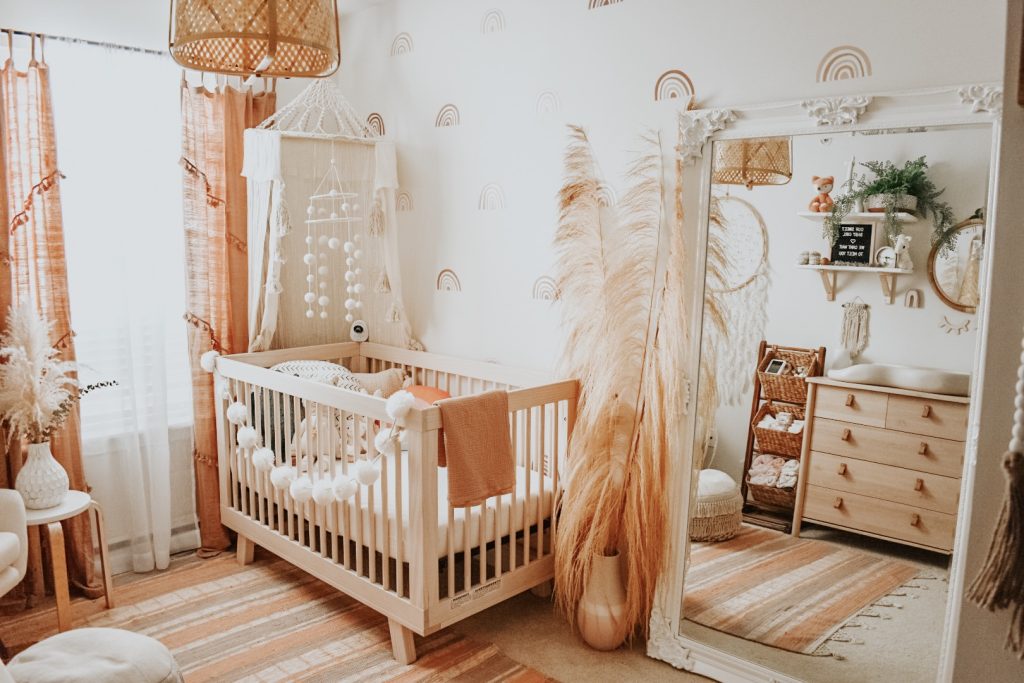 12 Boho Nursery Décor Ideas That Are Cute Enough to Copy   6 1024x683