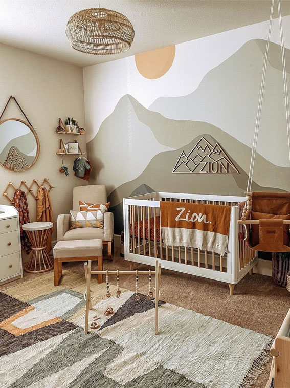 12 Boho Nursery Décor Ideas That Are Cute Enough to Copy   8