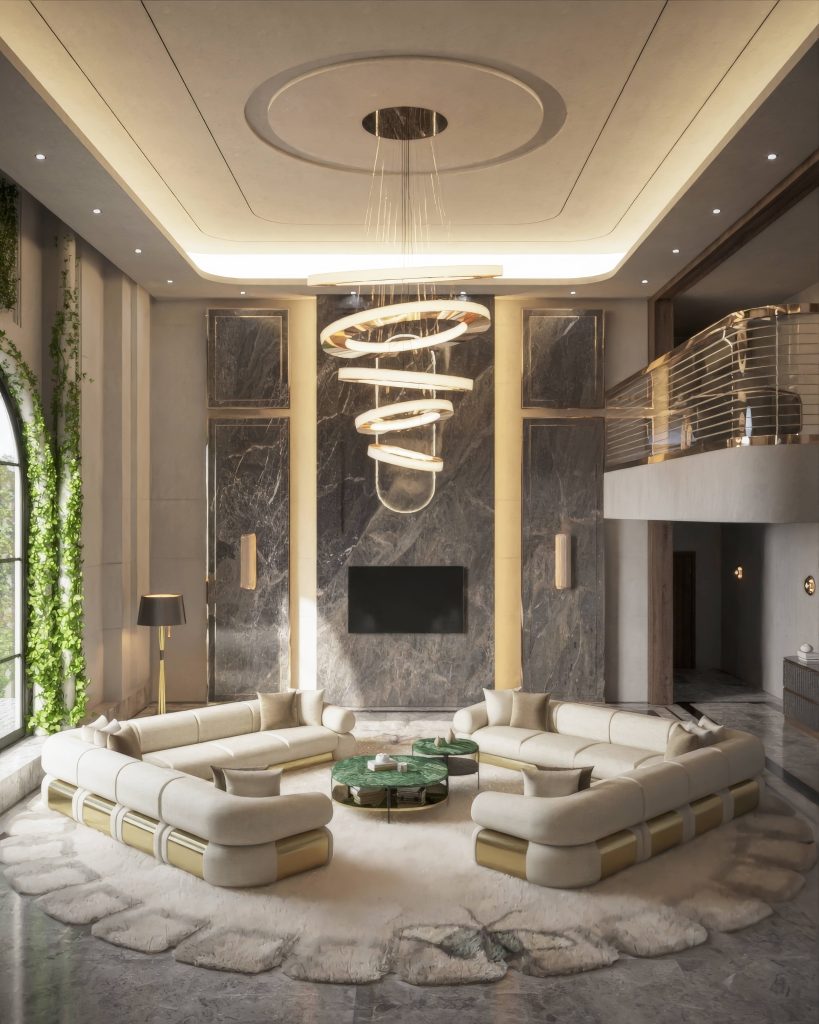 The Opulent Elegance Of A Luxury Living Room In Saudi Arabia_1   The Opulent Elegance Of A Luxury Living Room In Saudi Arabia 1 819x1024