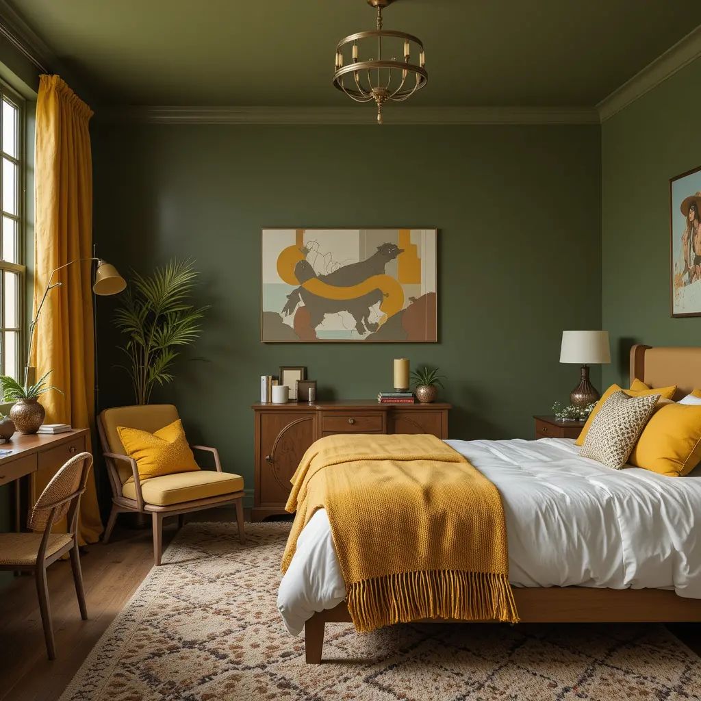 5-mid-century-color-schemes-luxury-bedroom_1   5 mid century color schemes luxury bedroom 1