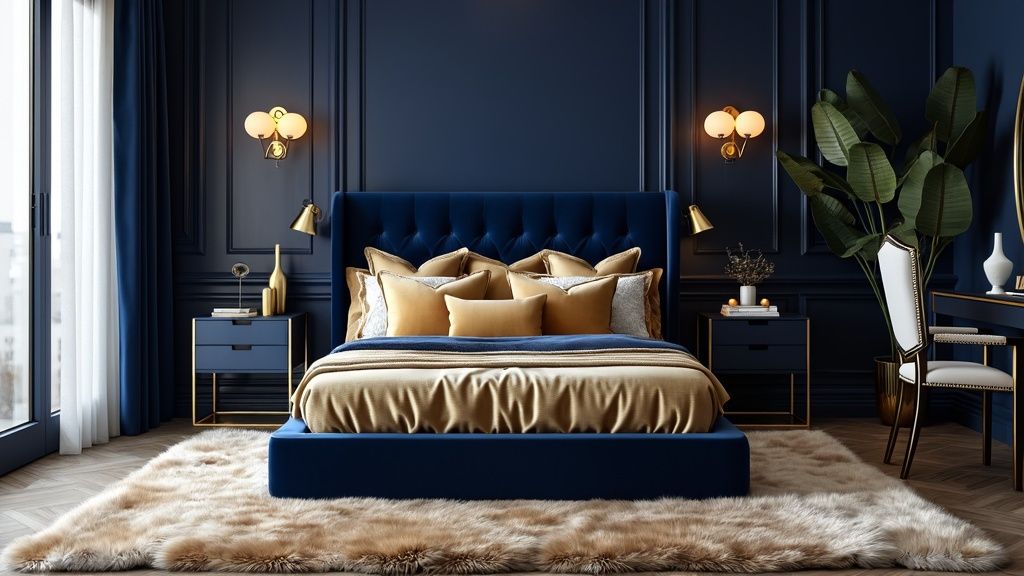 5-mid-century-color-schemes-luxury-bedroom_5.   5 mid century color schemes luxury bedroom 5